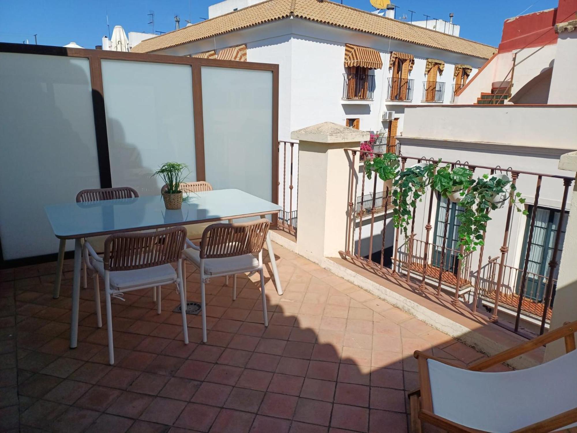 Apto. Con Terraza Privada Centro Sevilla Exterior foto
